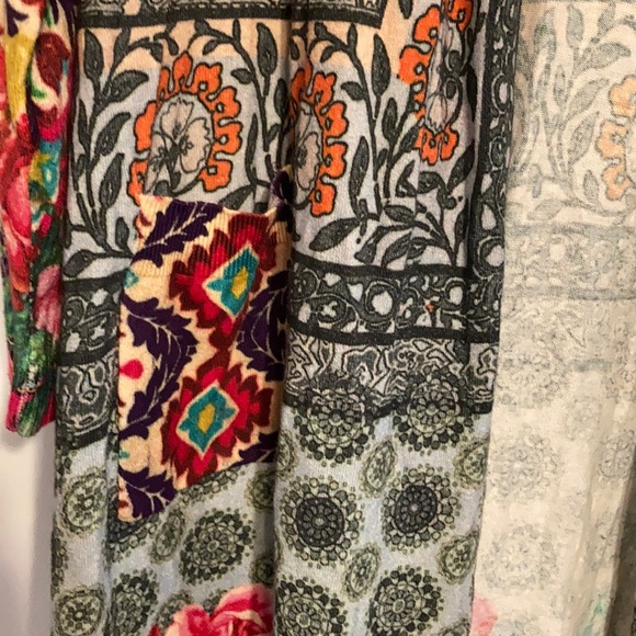 Johnny Was hooded duster - Picture 3 of 5